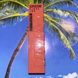 Maybelline SuperStay Vinyl Ink Liquid Lipstick 100 Charmed Glossy Longwear New